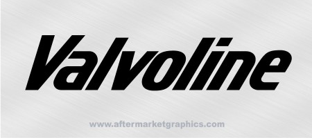 Valvoline Decals - Pair (2 pieces)